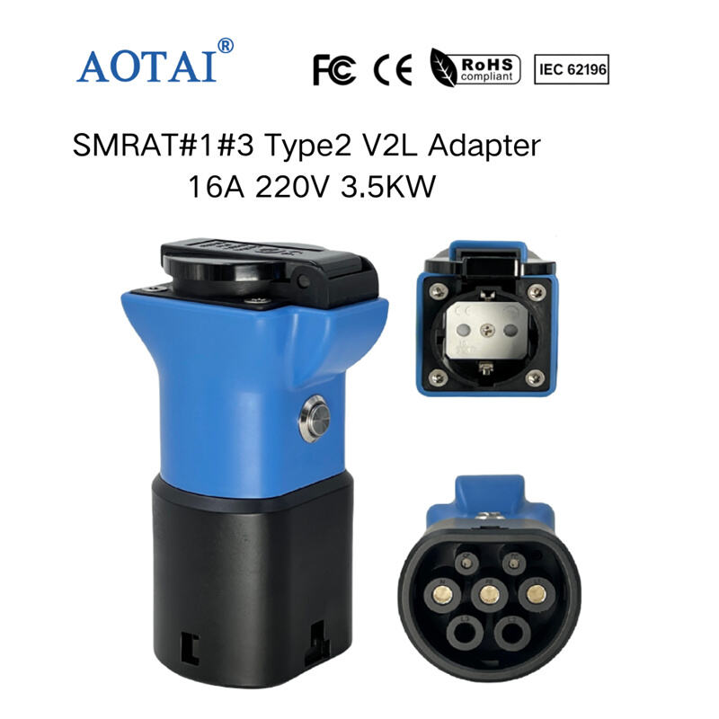 AOT-4366 SMRAT#1#3 Type2 EV V2L Adapter