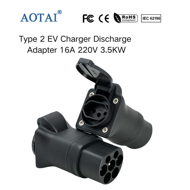 AOT-4195 Type 2 EV Charger Discharge Adapter