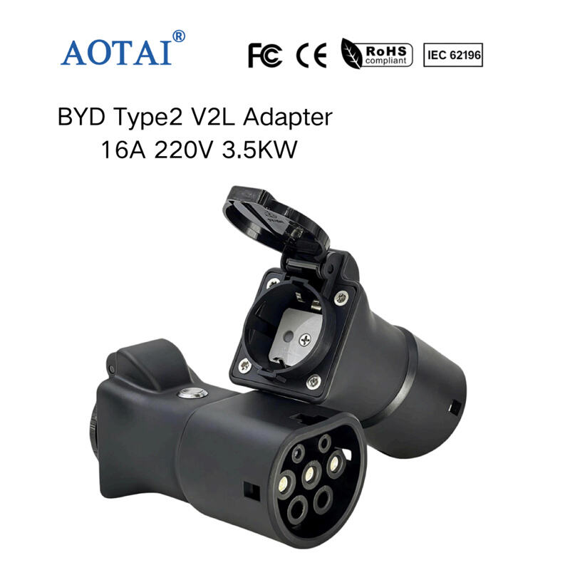 AOTAI V2L Adapter BYD 3.5KW 16A 230V Vehicle to Load Adapter, China ...