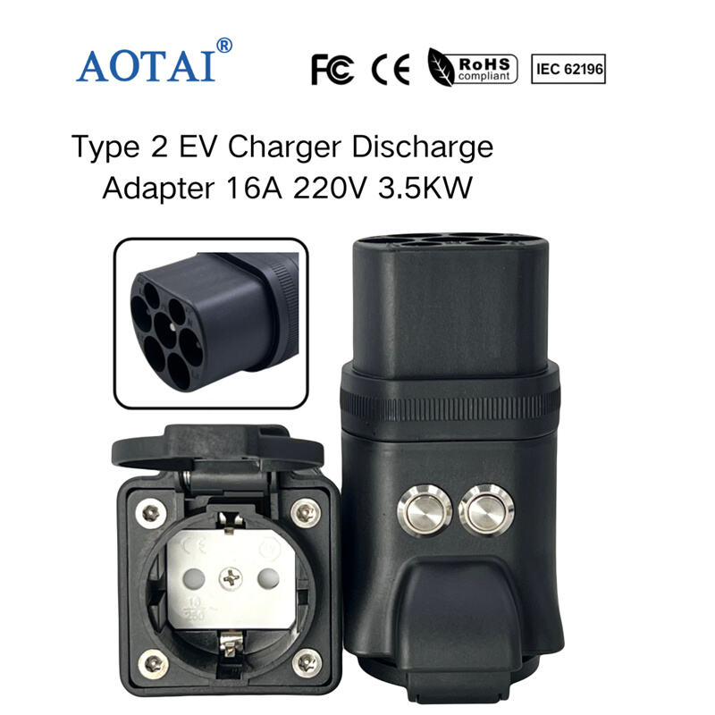 AOT-4113 Type 2 EV Charger Discharge Adapter