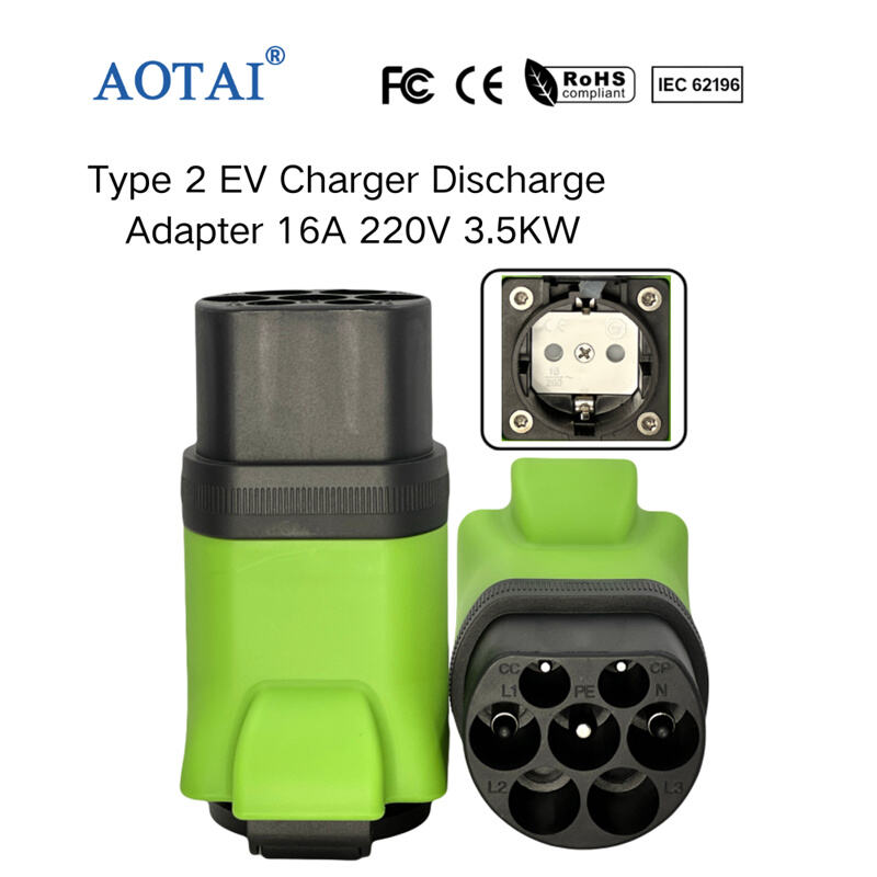 AOT-4212 Type 2 EV Charger Discharge Adapter