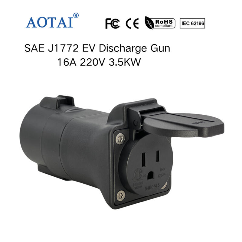AOT-4342 SAE J1772 EV Discharge Adapter
