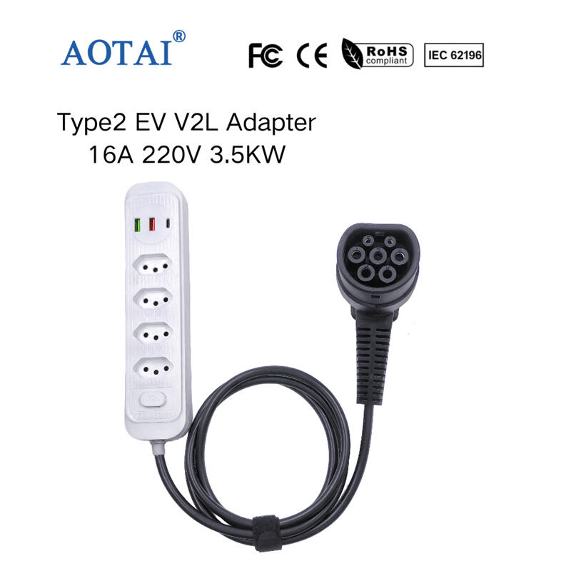 4450 Adaptér EV V2L typu 2 pro Brazílii