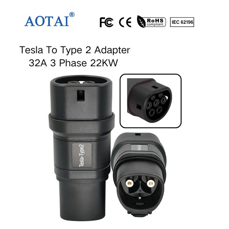 محول Tesla إلى Type2 AOT-4527