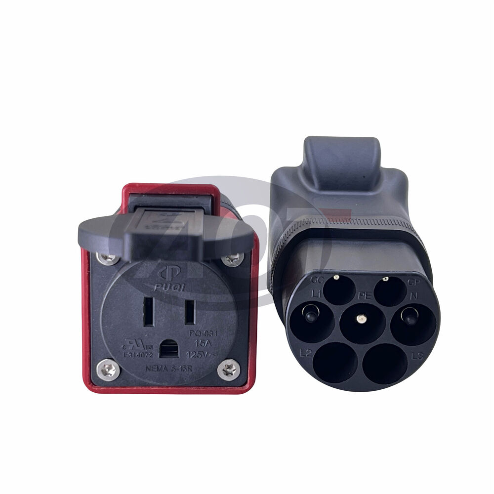 TYPE 2 EV CHARGER TO NEMA 6-50 SOCKET ADAPTER TYP 2 TO US POWER SOCKET EV ADAPTER