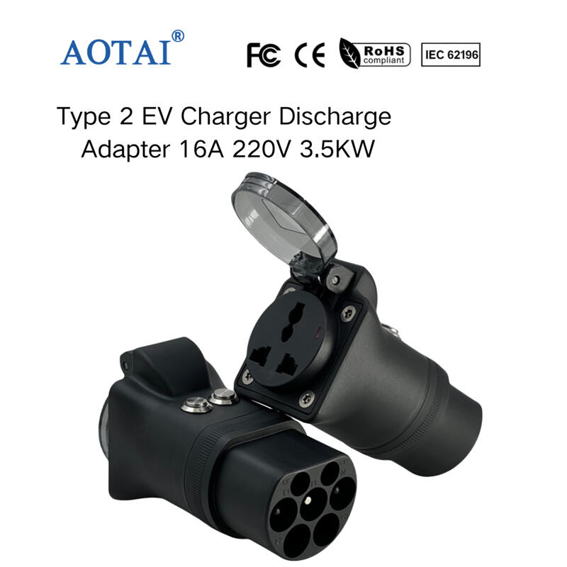 AOT-4257 Type 2 EV Charger Discharge Adapter