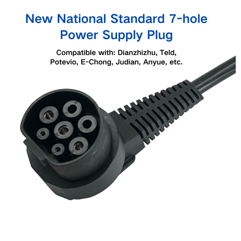 4075 7pólový 16 A GBT EV V2L adaptér