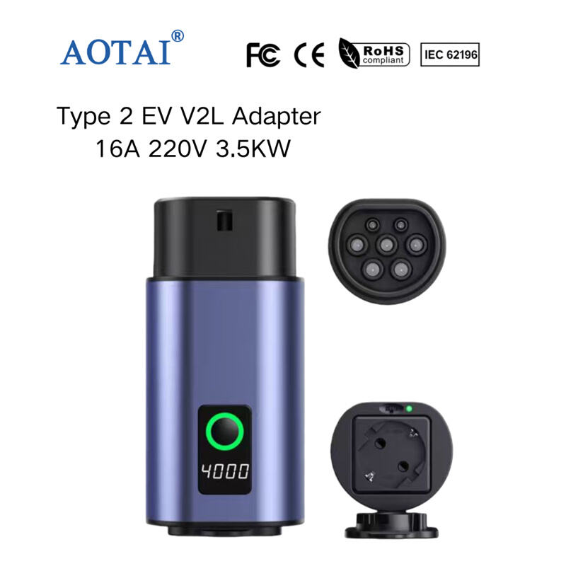 AOT-4623 TYPE2 EV V2L Adapter