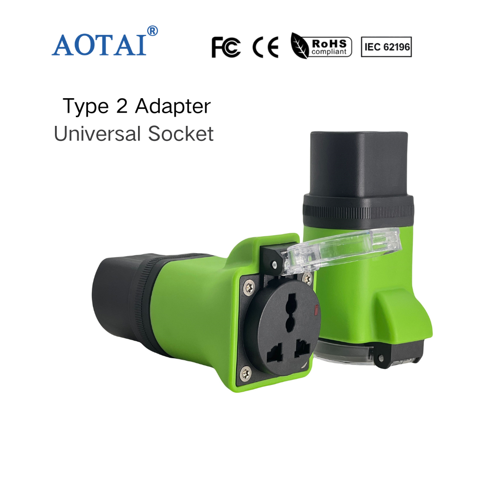 Adaptateur AOTAI Type 2 vers Scooter de Moto Monophasé 230 V
