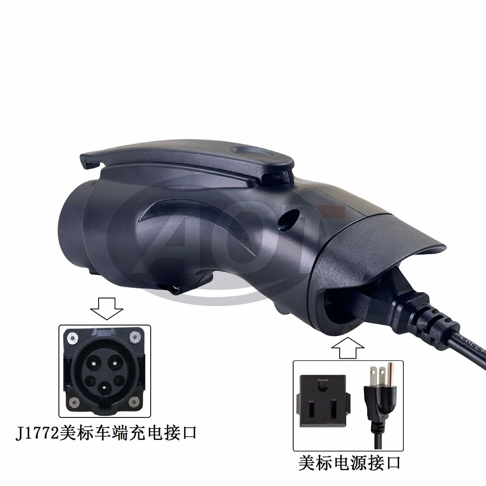 V2L J1772 16Amp Vehicle to Load Adapter Electric Car Side Discharger Plug Type 1 EV Charger with US Socket