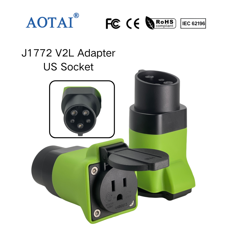 AOTAI V2L adapter J1772 oplader Adapter Ioniq 5 Ioniq 6 Kona KIA EV6