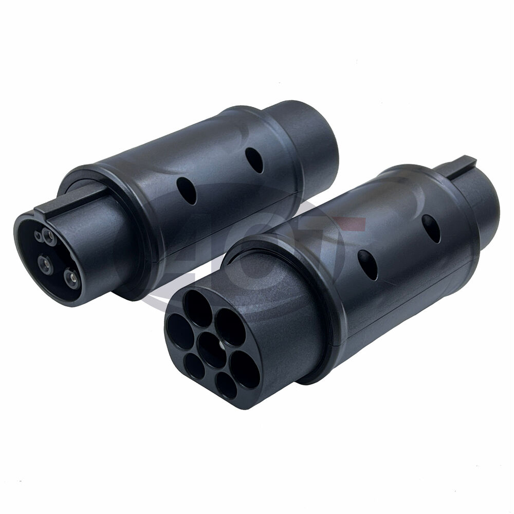 Type 2 naar Type 1 EV-adapter Opladerconverters voor elektrische auto's en 32A-connector Sae J1772 naar IEC62196-adapter 16A Max. 7.4KW AOTAI