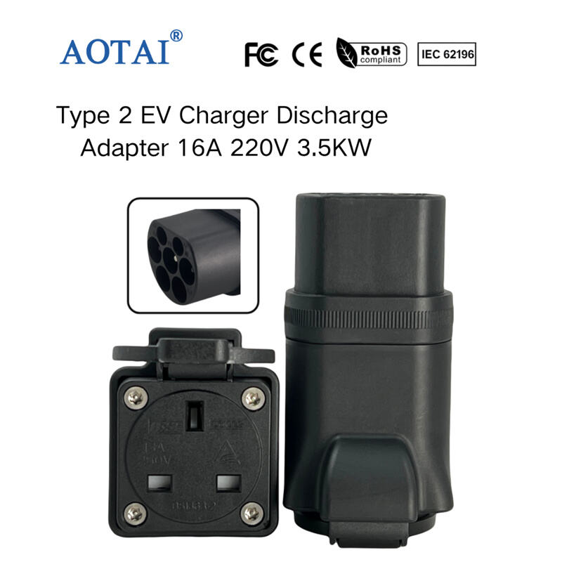 AOT-4198 Type 2 EV Charger Discharge Adapter