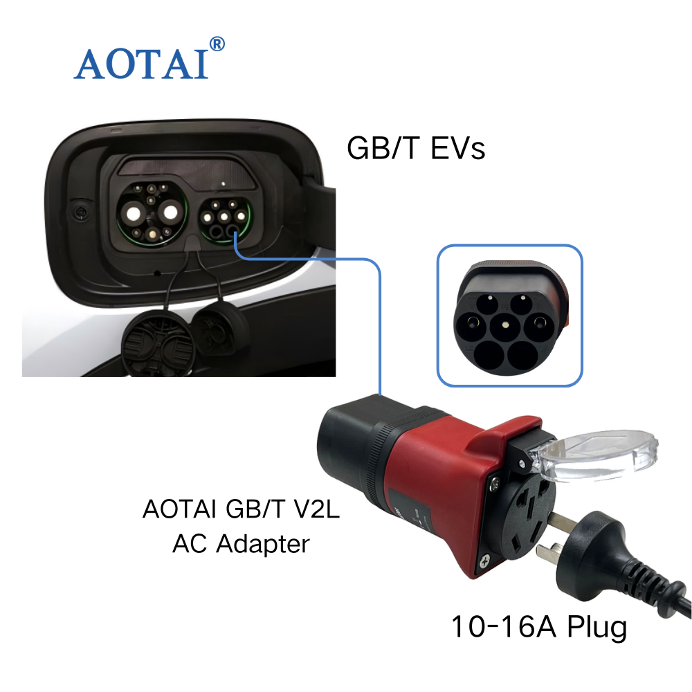 AOTAI GBT V2L Discharge Adapter BYD V2L Adapter