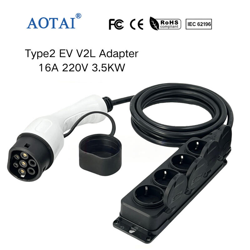 AOTAI Type 2 EV Charging Adapter Type 2 V2L Cable For BYD EVs, China ...