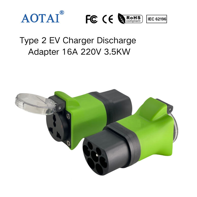 AOT-4202 Type 2 EV Charger Discharge Adapter