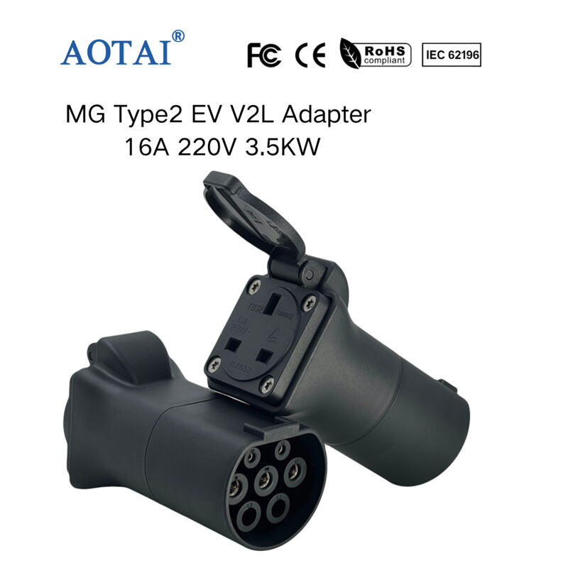 AOT-4364 UK MG Type2 V2L Adapter