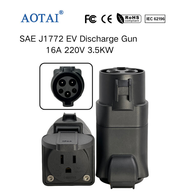 AOT-4342 SAE J1772 EV Discharge Adapter