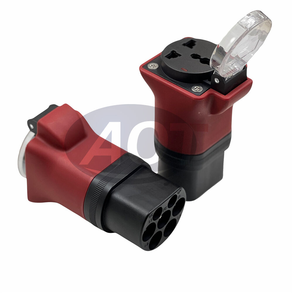 EV Type 2 to Ac charger Discharge V2L Vehicle to Load Type 2 ev charger  EU US AU UK Waterproof Socket Power