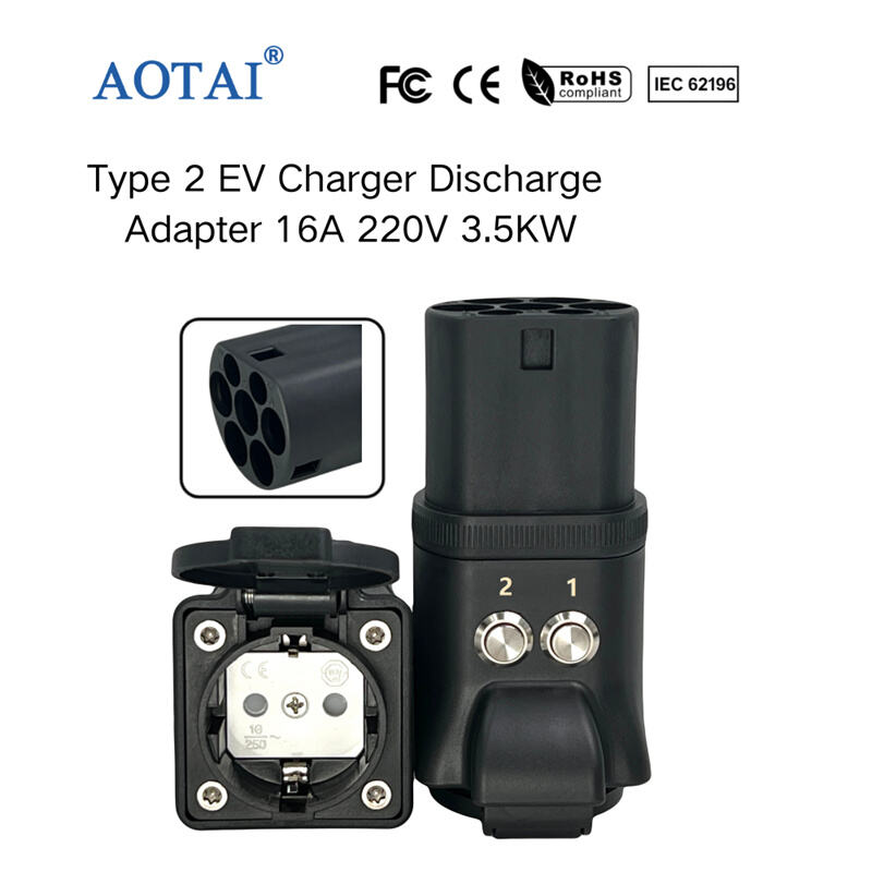AOT-4113R Type 2 EV Charger Discharge Adapter