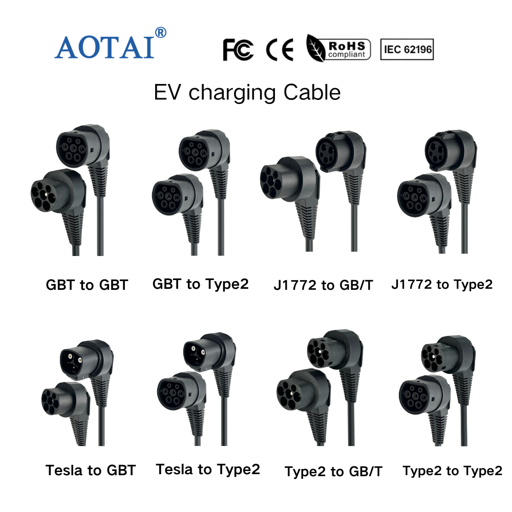 EV Charging Extension Cables Explained: Type 1 and Type 2 Solutions for Flexible Charging