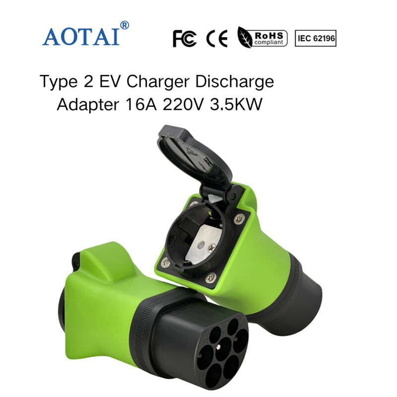 AOT-4212 Type 2 EV Charger Discharge Adapter