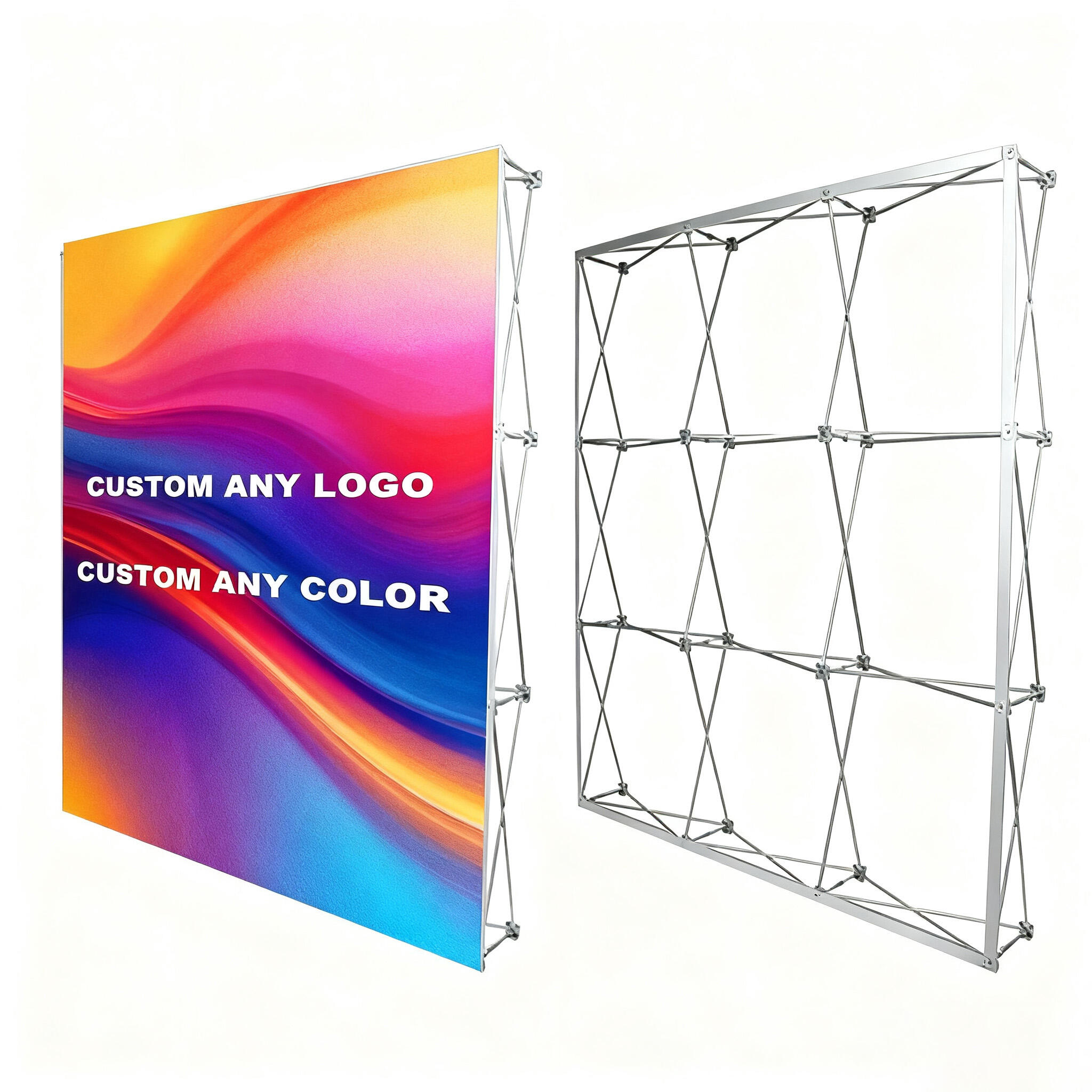 Advertising Portable Pop up Wall Banner Stand Exhibition Display Pull up Banner Printing Trade Show Pop up Display