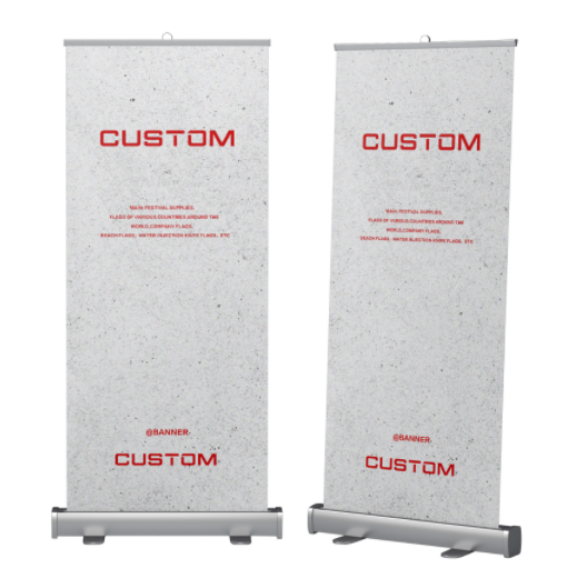Roll-Up-Banner: Tipps für individuelles Design