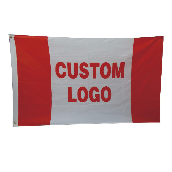 2X3 fot 3X5 fot 4X6 fot Egenskravd flagg Bedriftsarrangement flagg Egenskravd logo flagg Produsent