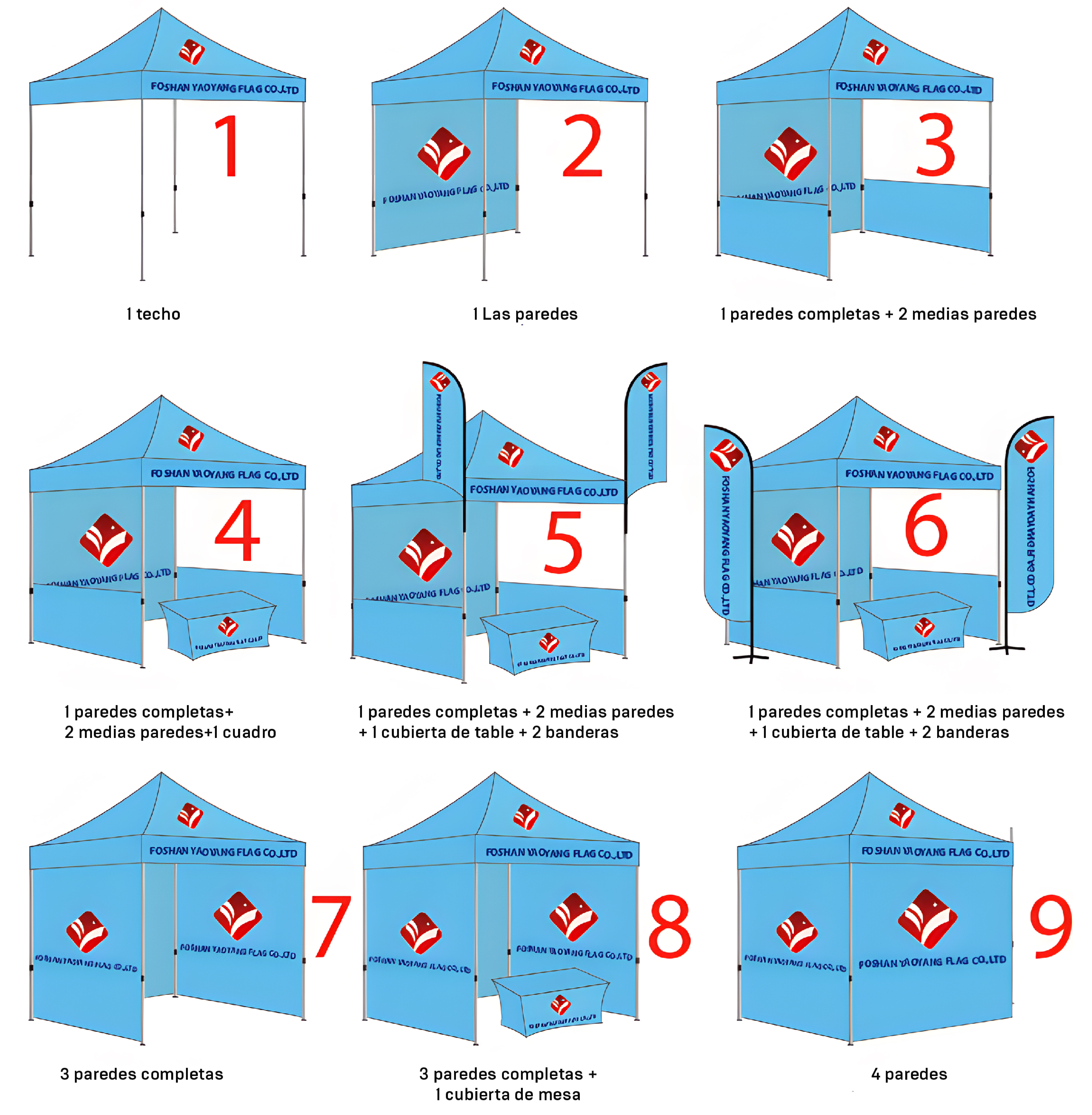 Exhibition Event Custom Folding Printed Portable Pop up Tent 10x10 Outdoor Aluminum Trade Show Tent  factory