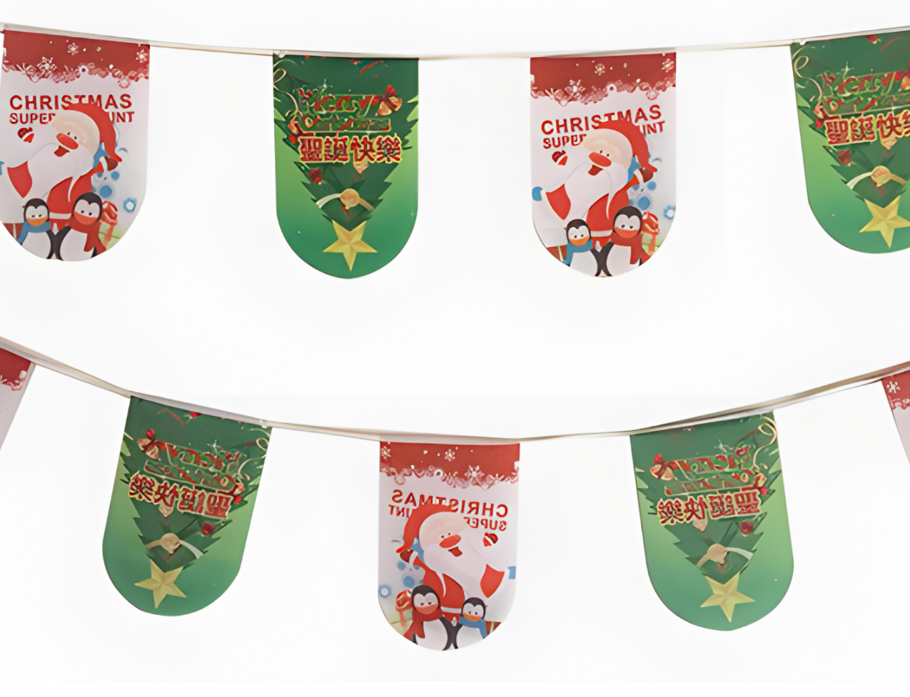 Holiday String Flags: Foster Festive Atmospheres