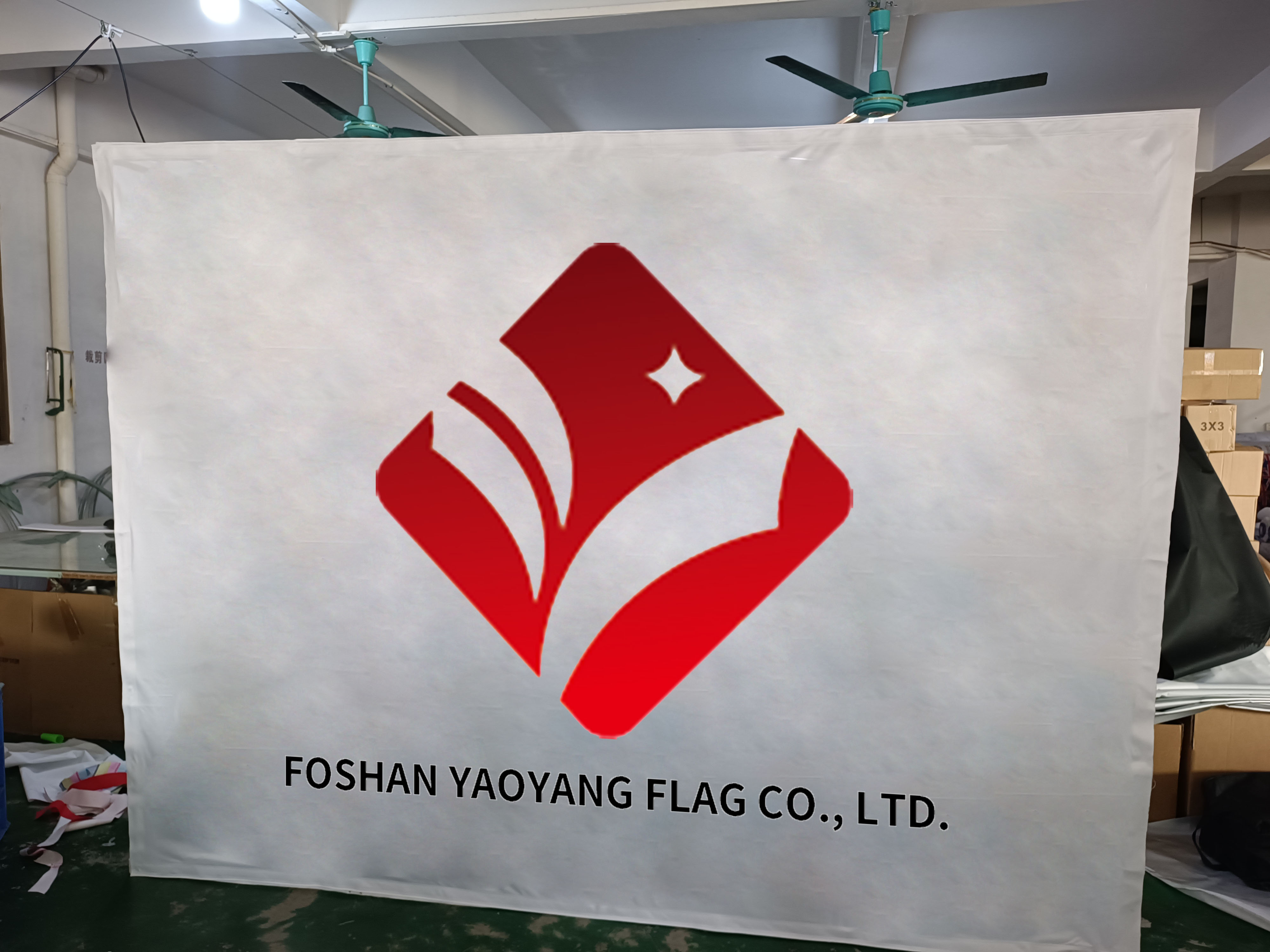Wholesale Trade Show 8ft10ft Polyester Exhibition Pop up Display Aluminum Backdrop Banner Stand With Custom Logo manufacture