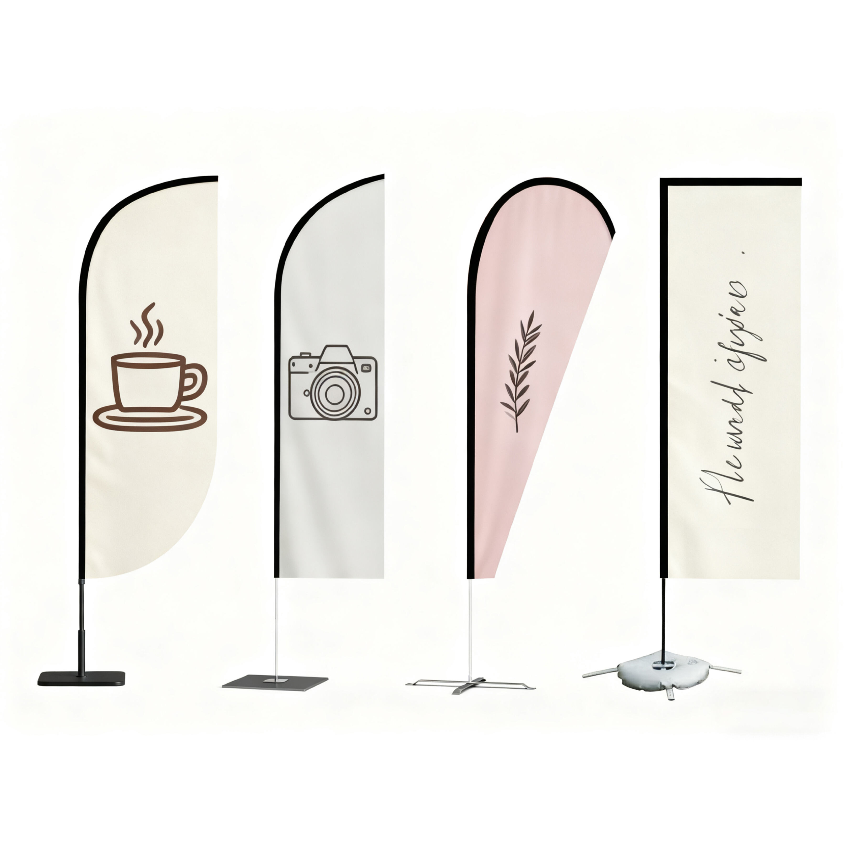 Steigern Sie die Sichtbarkeit Ihrer Marke mit individuellen Strandflaggen