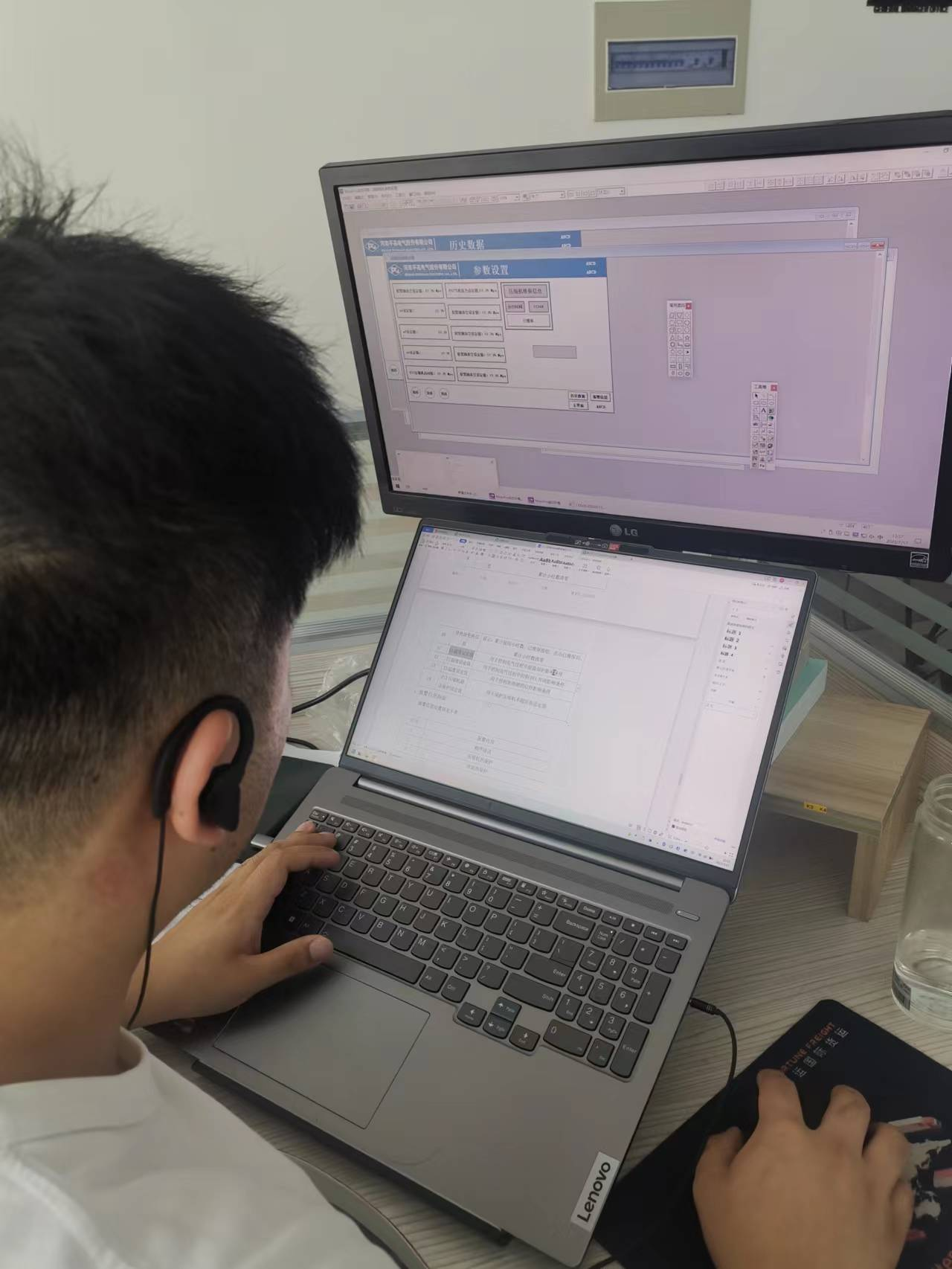 How to program PLC control panel for industrial use?