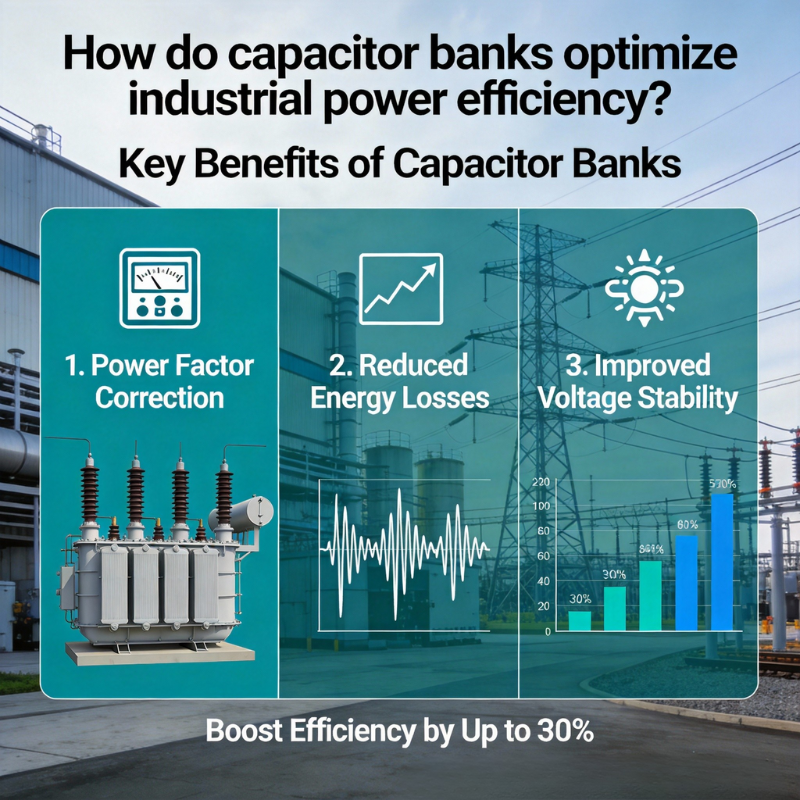 How do capacitor banks optimize industrial power efficiency?