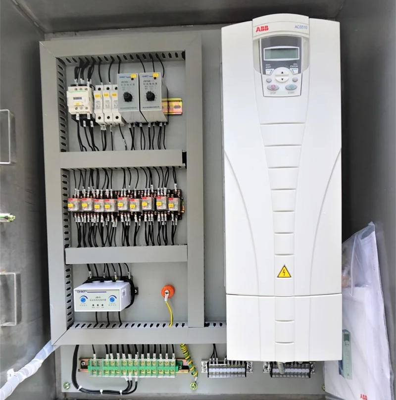 What advantages has VFD panel for motor speed?