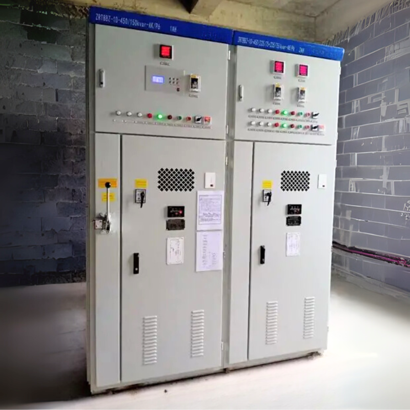 Medium and High Voltage Capacitor Compensation Cabinet