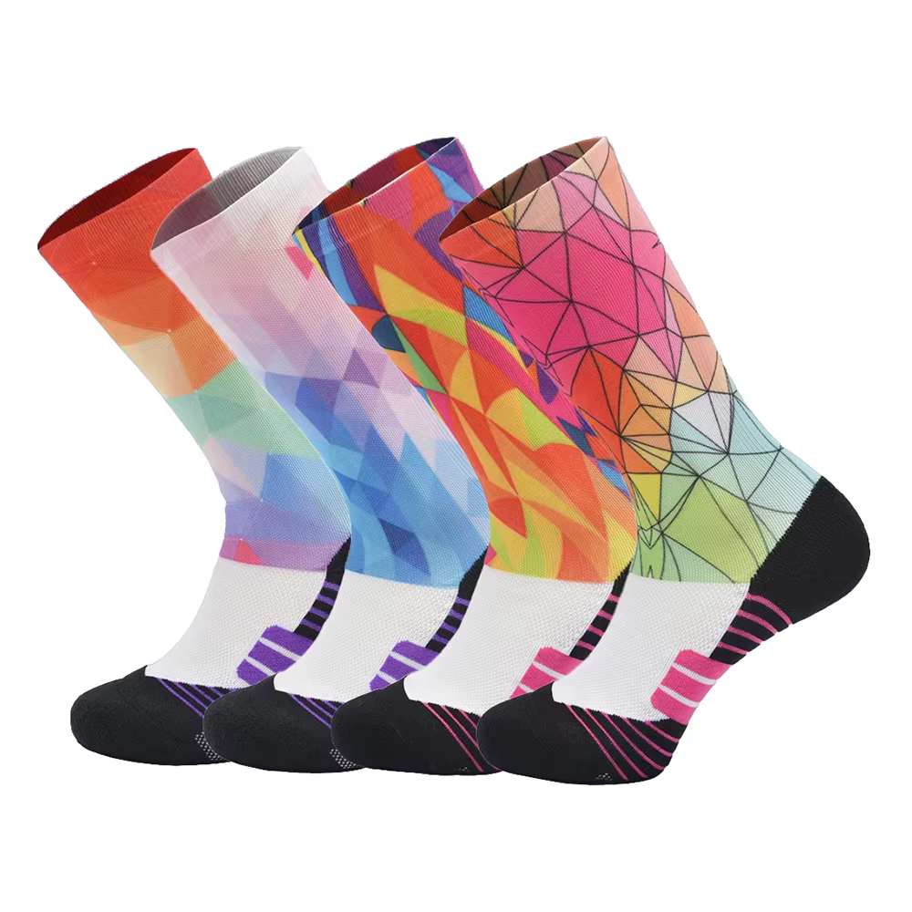Premium Quality Football Men Crew Socks Wholesale Sports Sublimation Socks 	