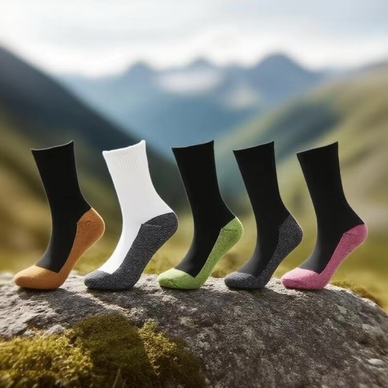 High Quality Casual Style for Men and Women Merino Wool Socks Athletic Outdoor Breathable Support Customizable