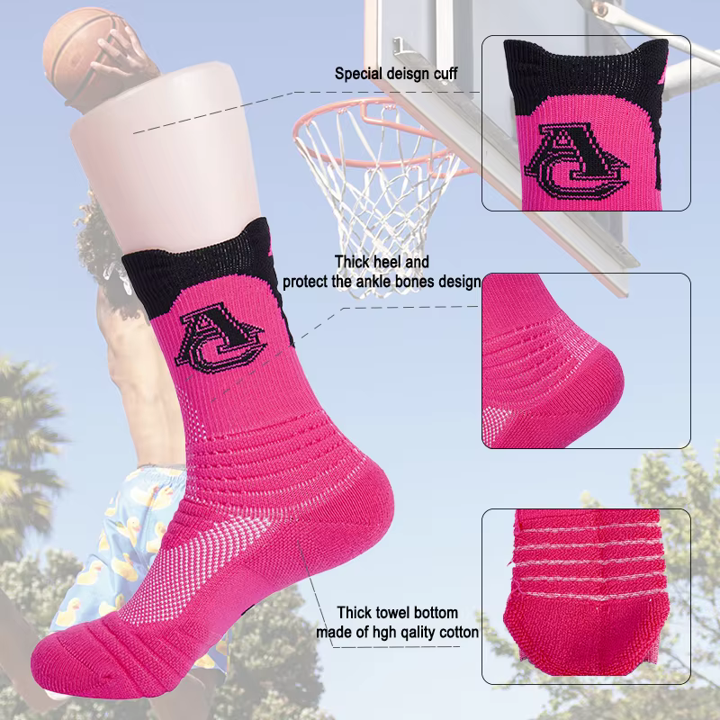 Basketball Socks Mid-tube Running Absorbent Breathable Cotton Socks Sports Socks