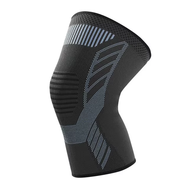 High Quality Adult Sports Knee Support Compression Sleeve for Training Custom Logo	