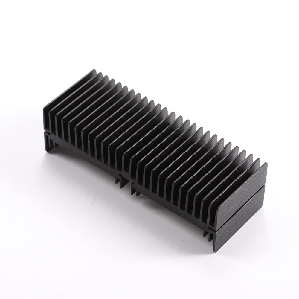 Anodized na Extrusion na Aluminum na Extruded na Heatsink na Profile, mga Cooler, Radiator na Aluminum, Led Modular na Ilaw sa Kalye na Heat Sink