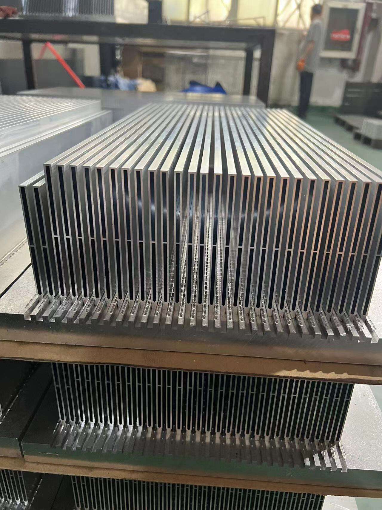 Bonded Fin High Power Devices Inverter AC Driver VFD Aluminum Heatsink