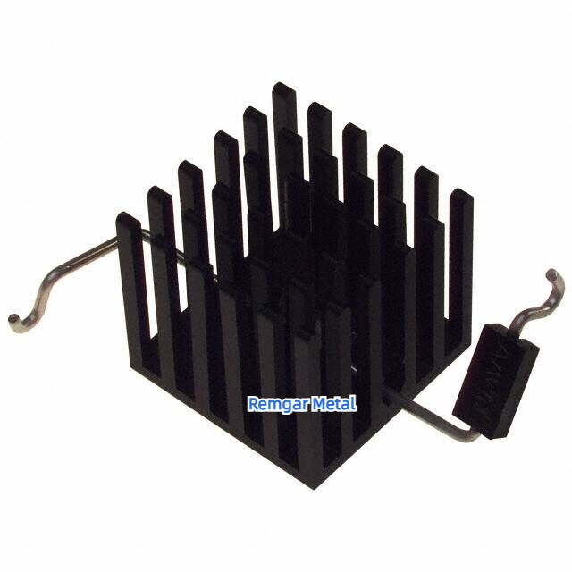 Profil Heat Sink Ekstrusi Aluminium Industri Heat Sink BGA yang Diekstrusi