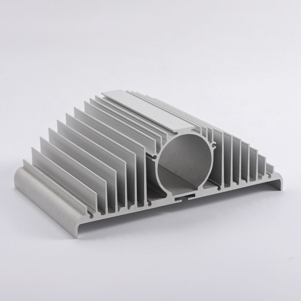 도매 CNC 밀링 음극 산화 압출 열 싱크 프로파일 라디에이터 압출 LED 모듈 스트리트 램프 50W COB 알루미늄 히트싱크