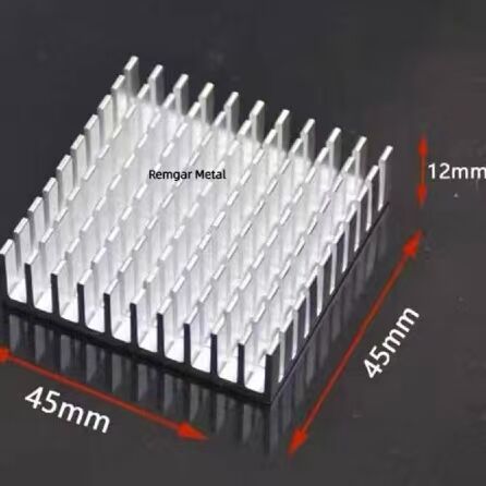 45x45x12mm Heatacht Aluminium