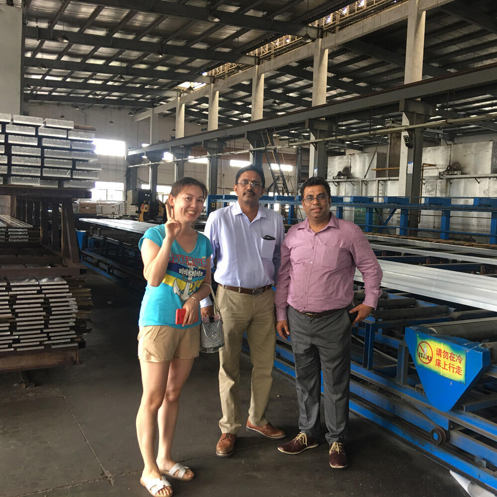 Remgar custom aluminum extrusion heat sink profile factory.JPG