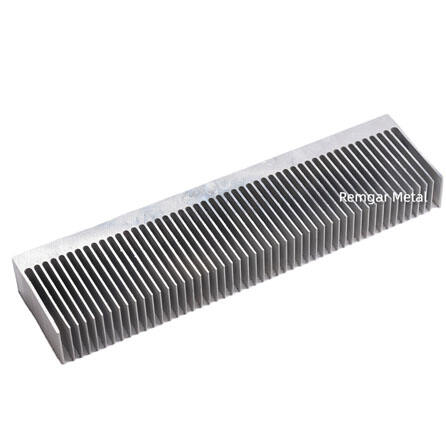 400x105mm Aluminium kjøleskru