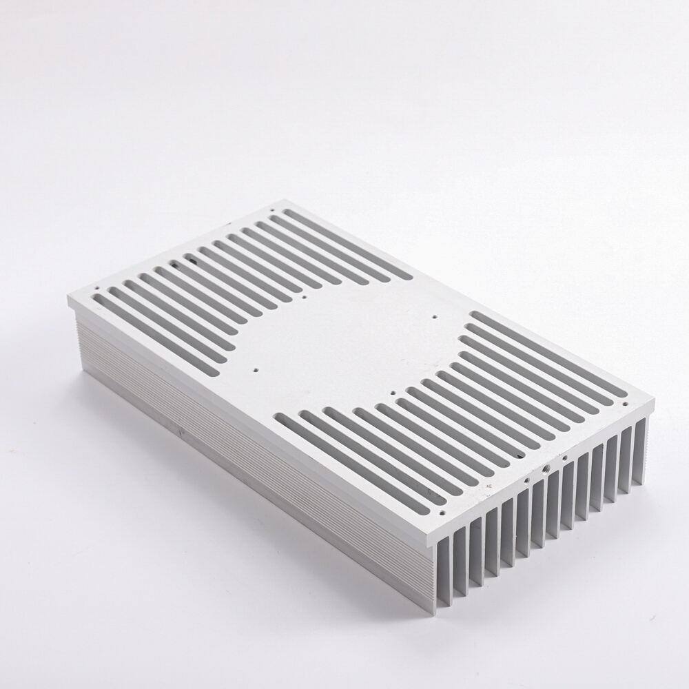 Lampu Led Banjir Dengan Penyesuaian Profil Penyerapan Panas Ekstrusi CNC Bahan Almunium dengan COB 100mm 160mm 140mm Penyerap Panas
