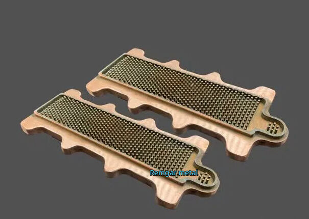 Customized IGBT Pin Fin Heat Sink Small Square Copper Cold Forging Heatsink